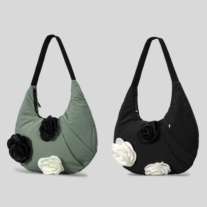 Floral Embellished Shoulder Bag