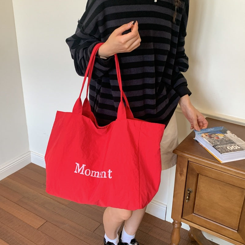 Spacious Canvas Tote Bag