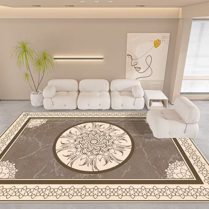 Floral Pattern Indoor Area Rug