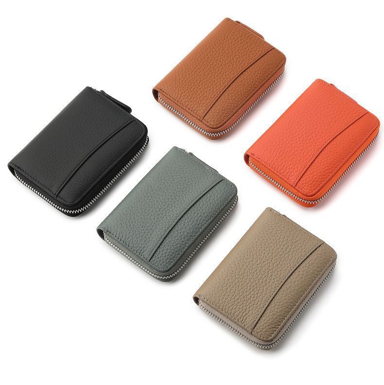 Durable Leather Zip Wallet Kalsten