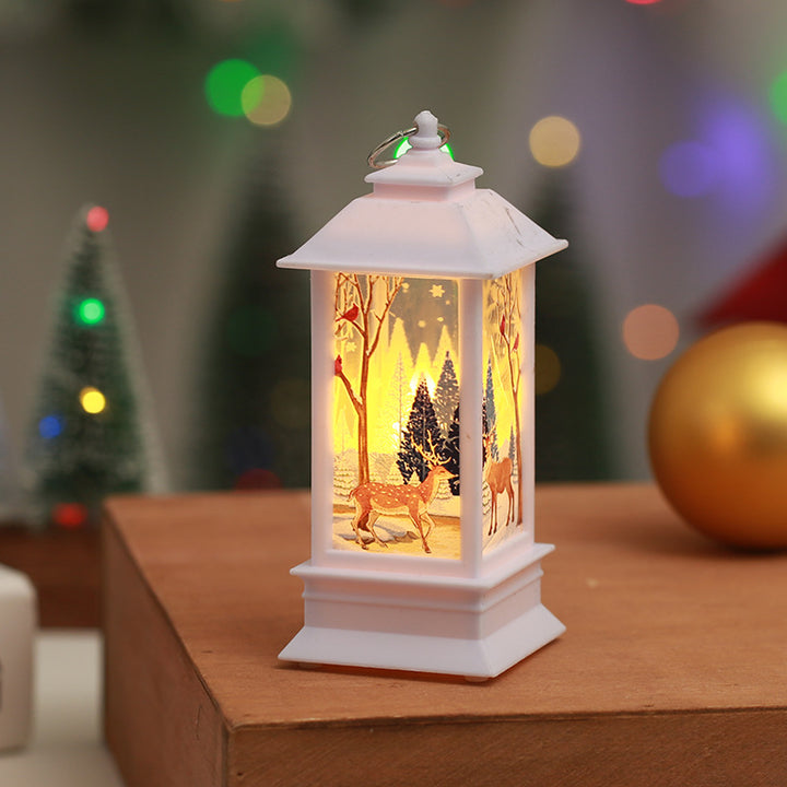 Nostalgic Christmas lantern with LED light Kalsten