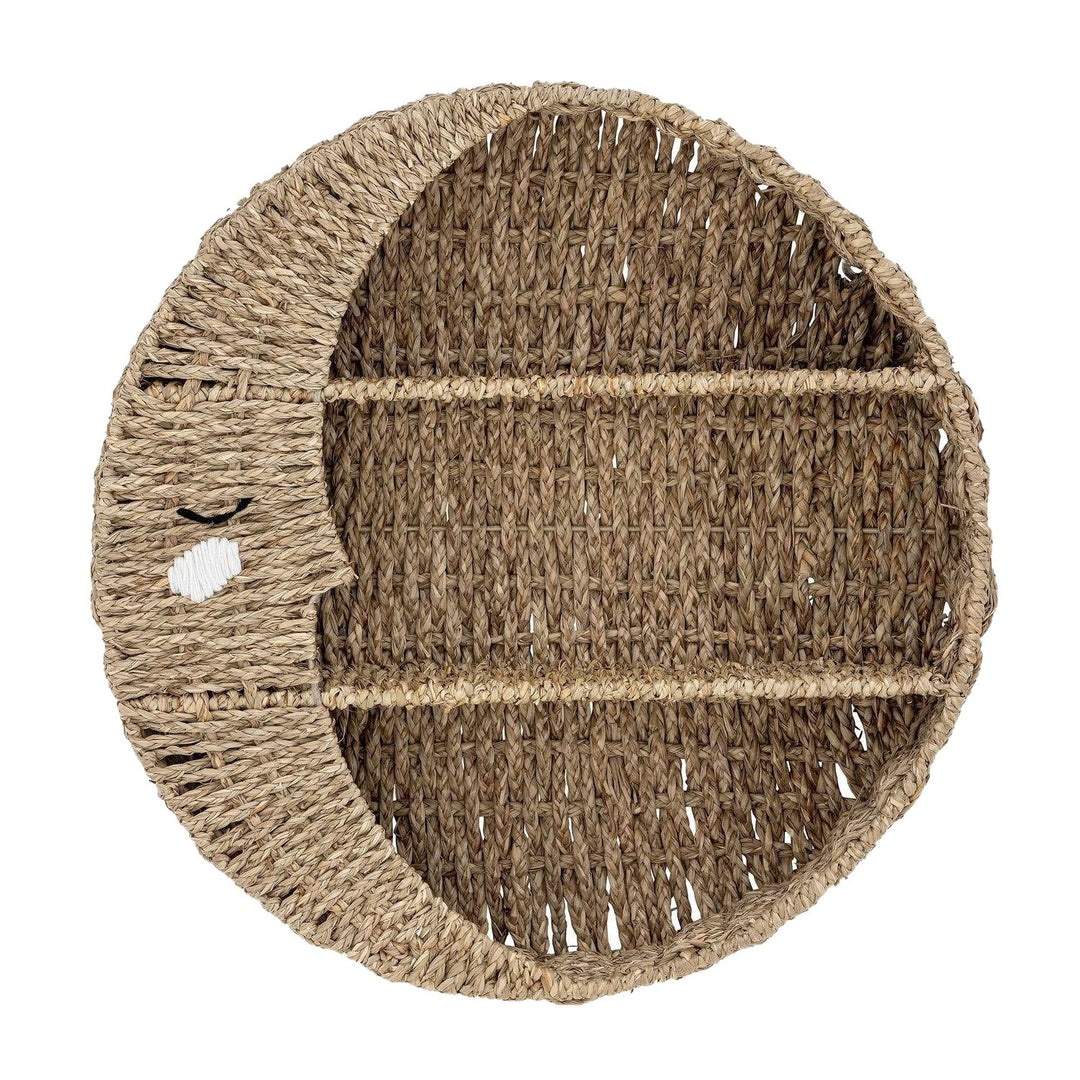 Decorative Wall Basket in Wave Pattern Kalsten