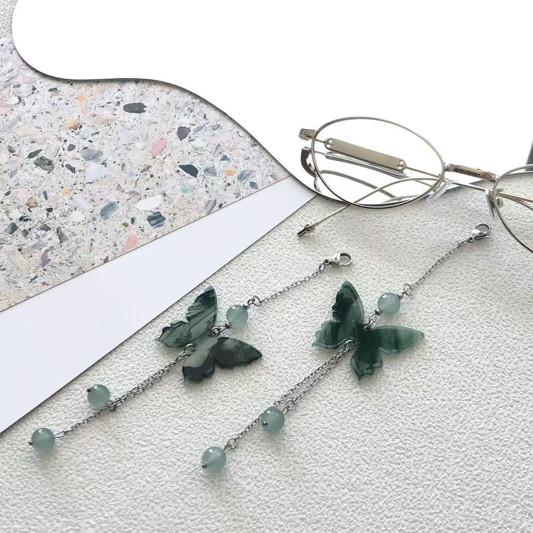 Elegant Butterfly Dangle Eyewear Chain Kalsten