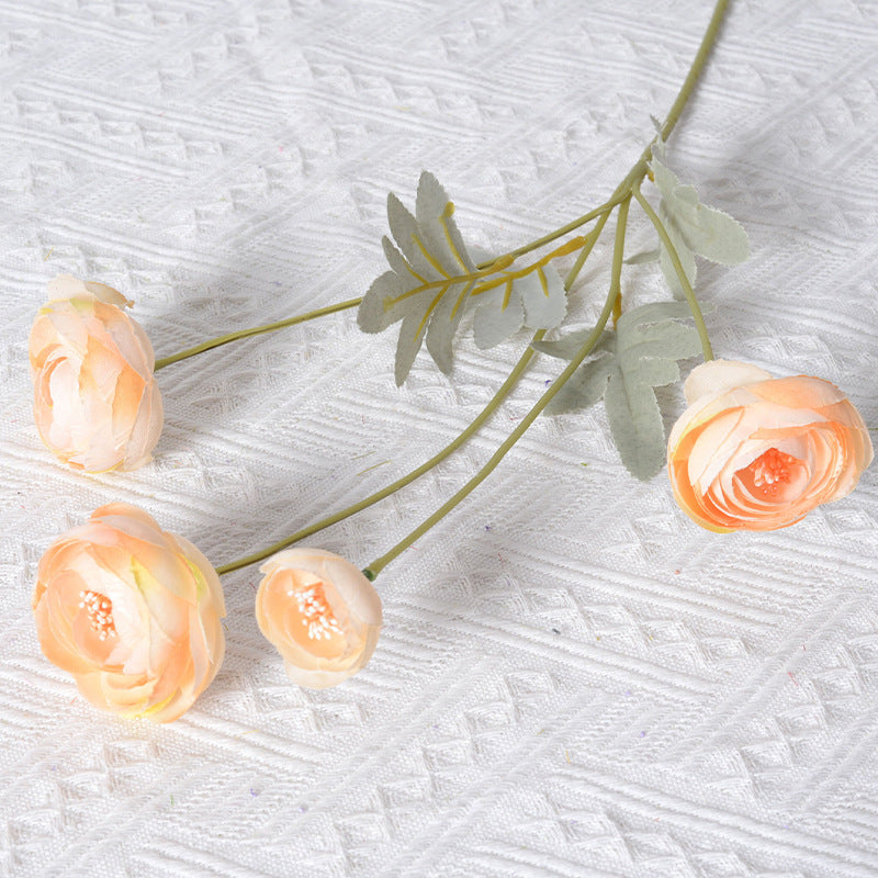 Artificial Velvet Flower Stem Arrangement
