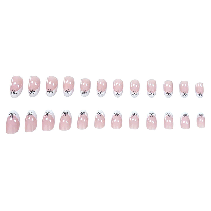 Artistic Bow-Embellished Nail Art Kalsten