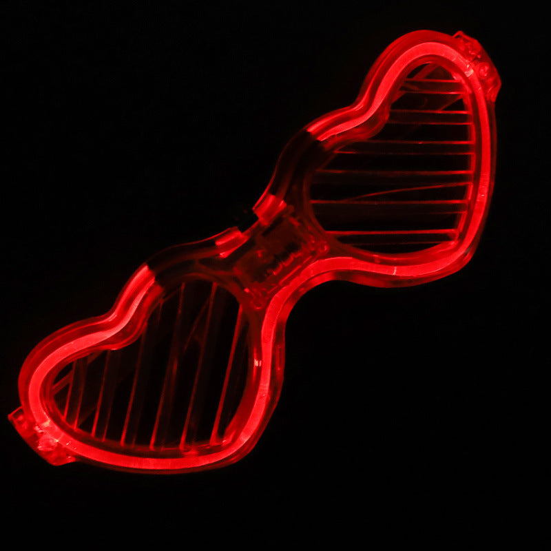 Glowing Heart Glasses