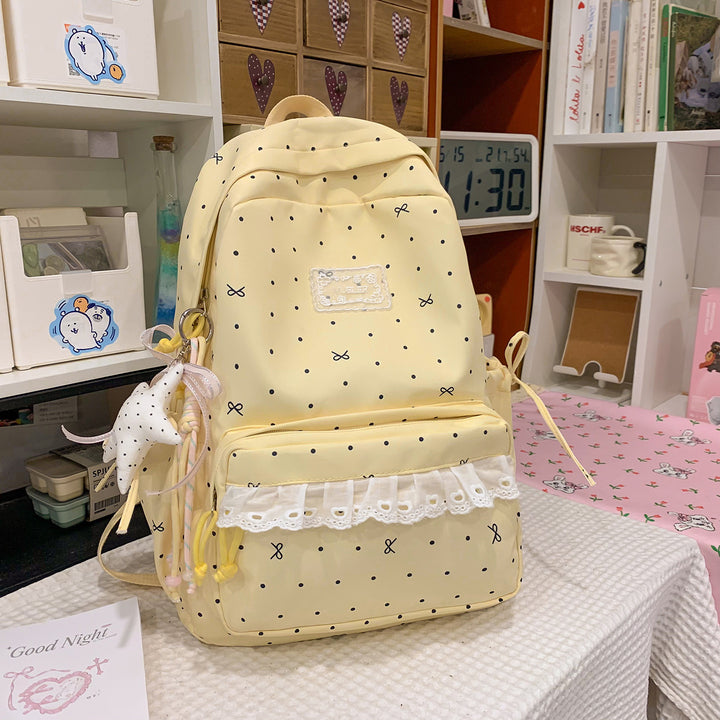 Adorable Polka Dot Backpack Kalsten