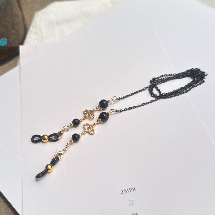 Elegant Long Pendant Necklace with Bead Accents Kalsten