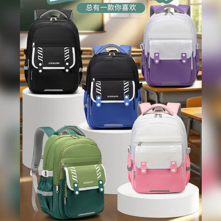 School backpack with ergonomic design and multiple compartments Kalsten