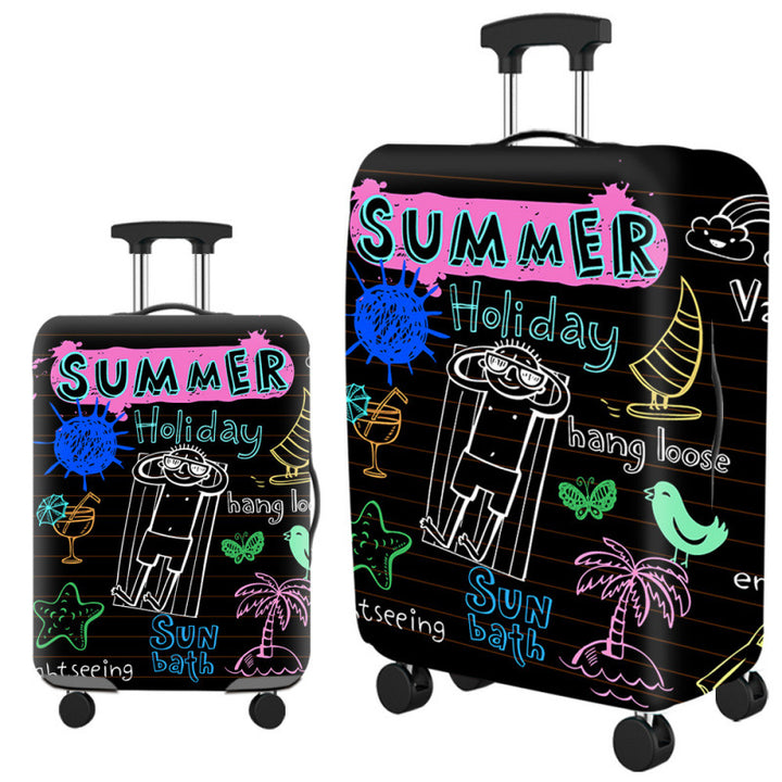 Artistic Travel Hard Shell Suitcase Kalsten