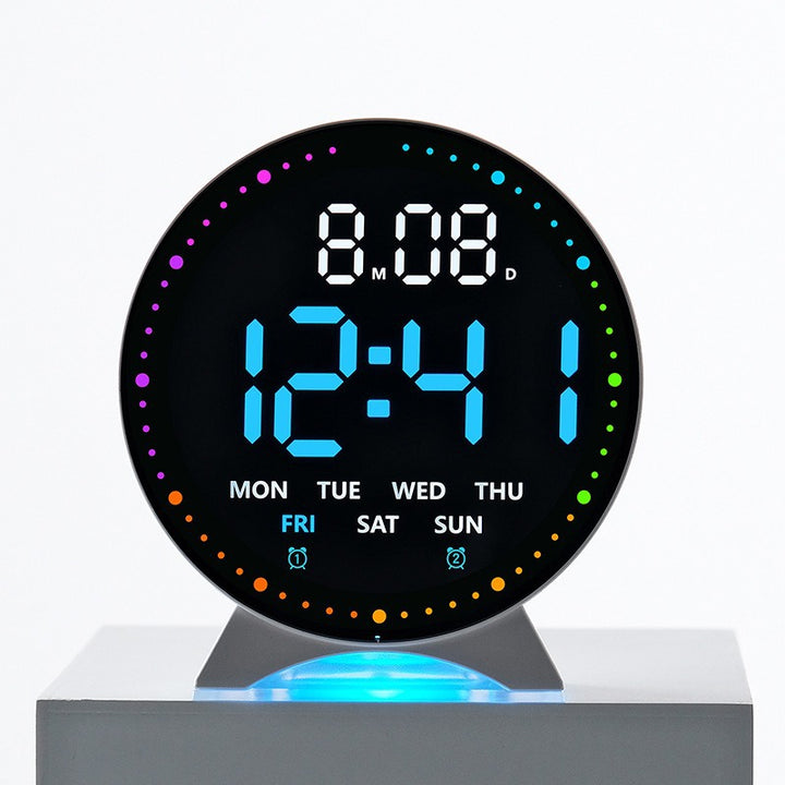 Digital Alarm Clock with Color LED Display Kalsten