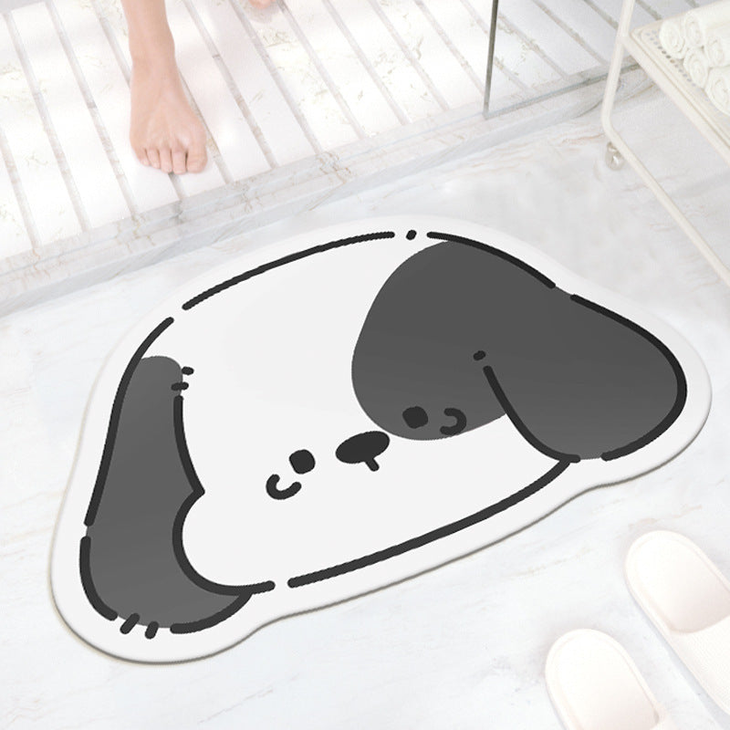 Adorable Animal-Themed Bath Mat Kalsten