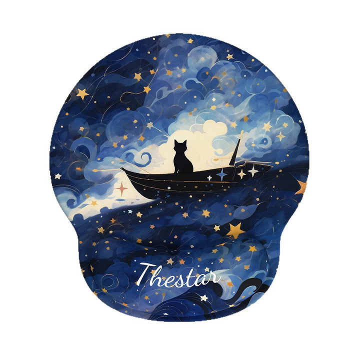 Artistic Nebula-Themed Mouse Pad Kalsten