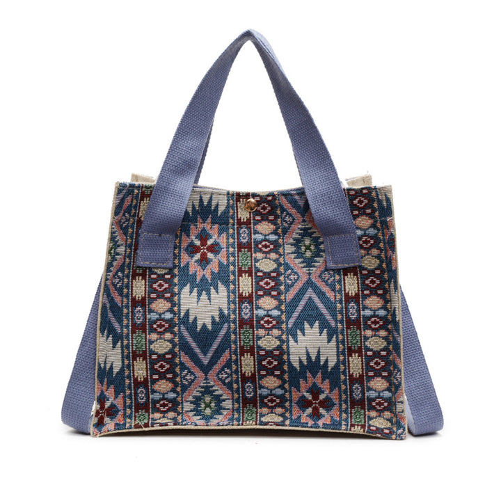 Handcrafted Ethnic Pattern Tote Bag
