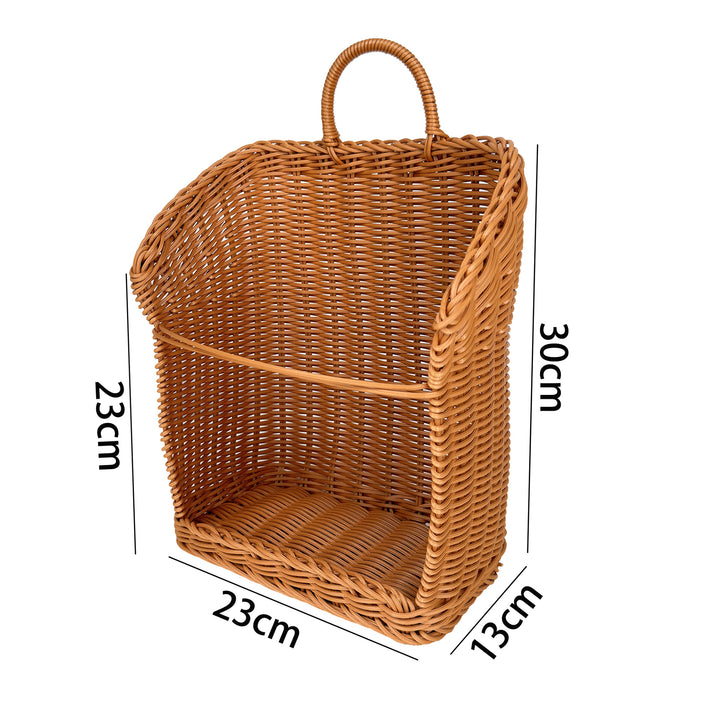 Woven Storage Basket with Handles Kalsten
