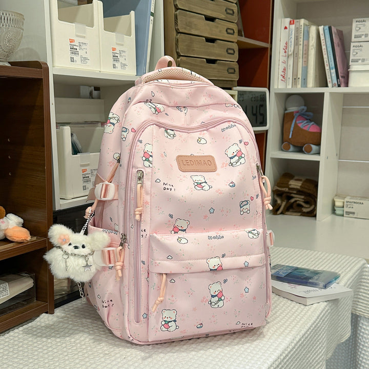 Cute Character-Themed School Backpack