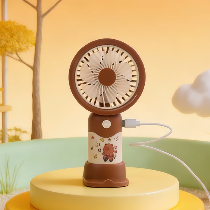 Women Portable Handheld Fan with Cute Design Kalsten
