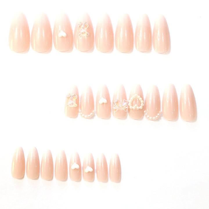 Artistic Decorative Stiletto Nail Extensions Kalsten