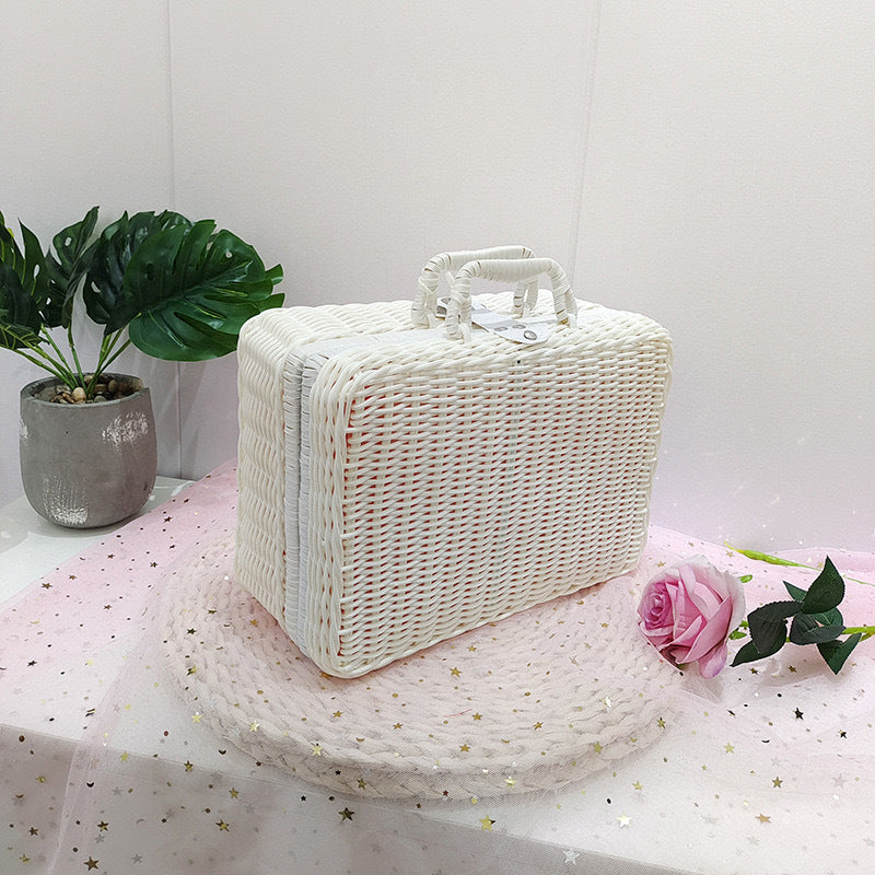 Ladies Stylish Rat Box with Practical Handles Kalsten