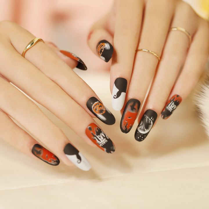 Creative Halloween Nail Art Kalsten