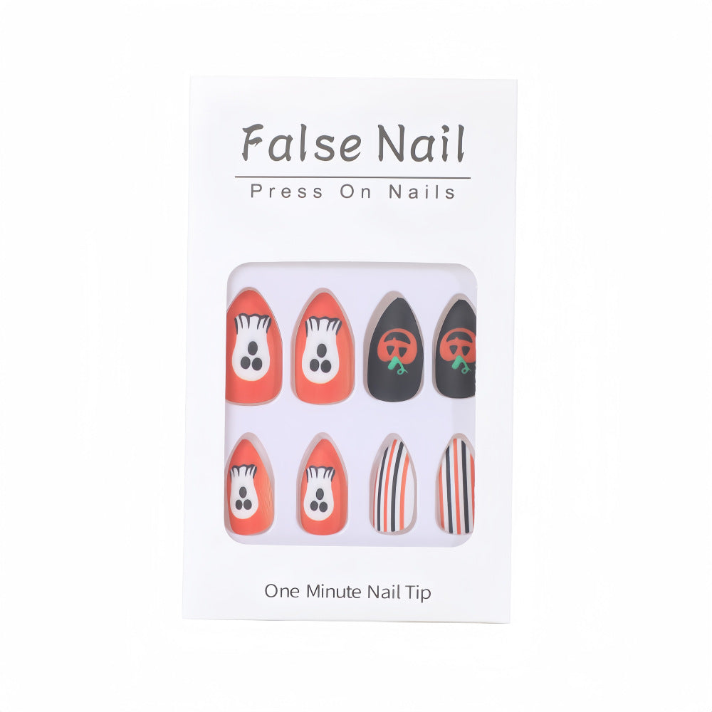 Halloween Theme Artificial Nails Kalsten
