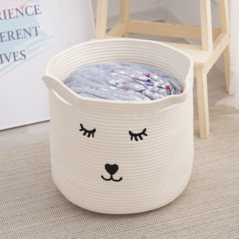Tier motif storage basket Kalsten