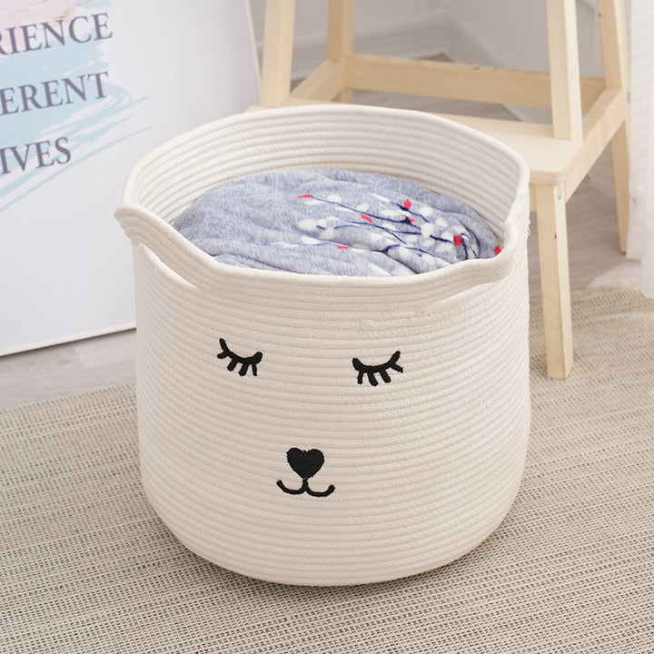 Tier motif storage basket Kalsten