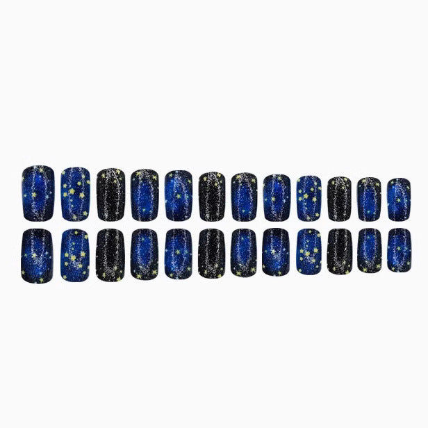 Celestial Galaxy Nail Art Kalsten