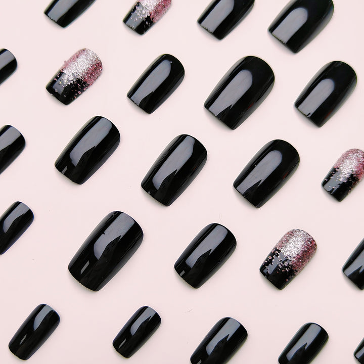 Press-on nails with shimmering ombre effect Kalsten