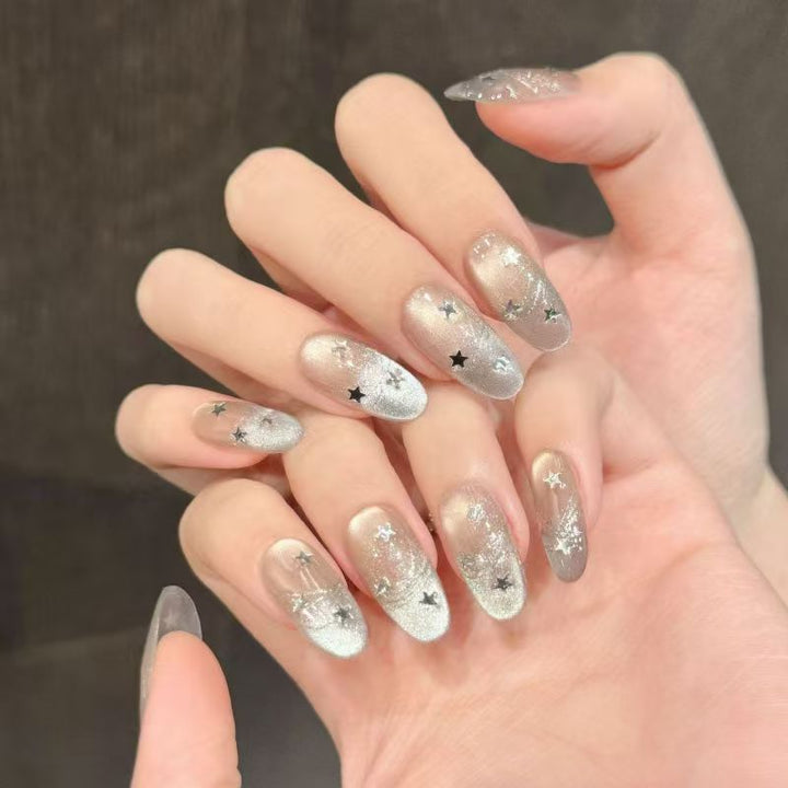 Premium Glitter Press-On Nail Tips Kalsten