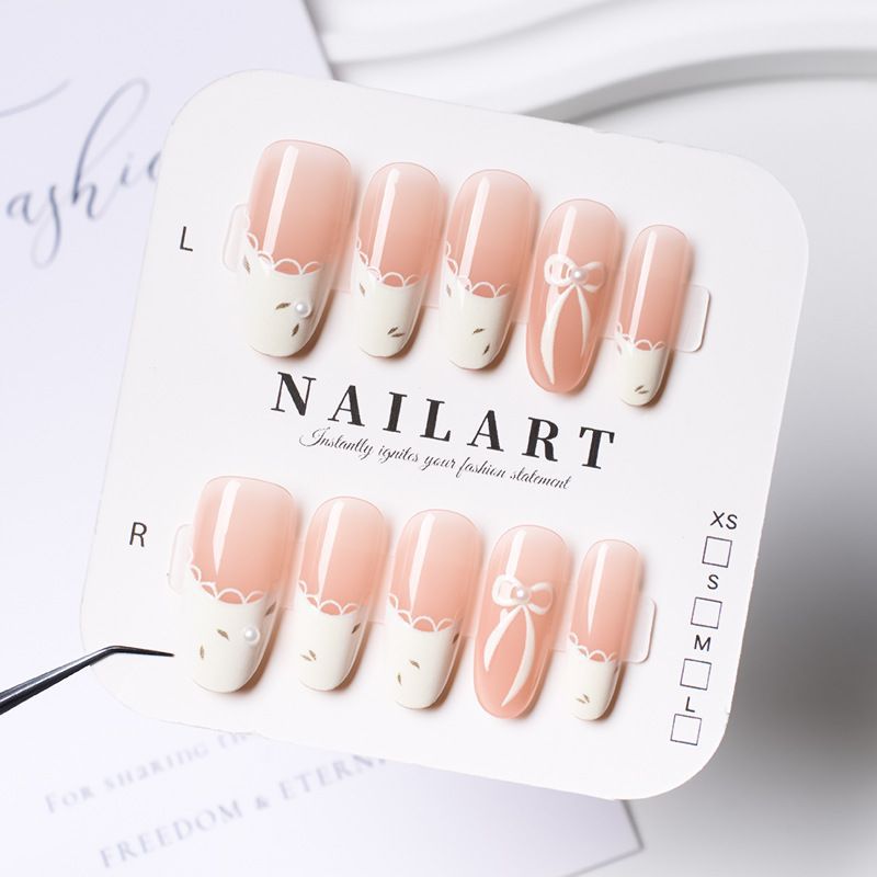 Decorative 3D Butterfly Press-On Nails Kalsten