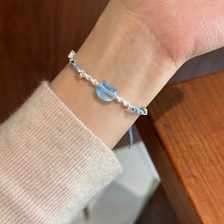 Adjustable Cat-Themed Charm Bracelet Kalsten