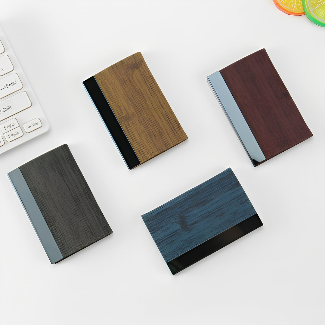 Bamboo Fiber Business Card Holder