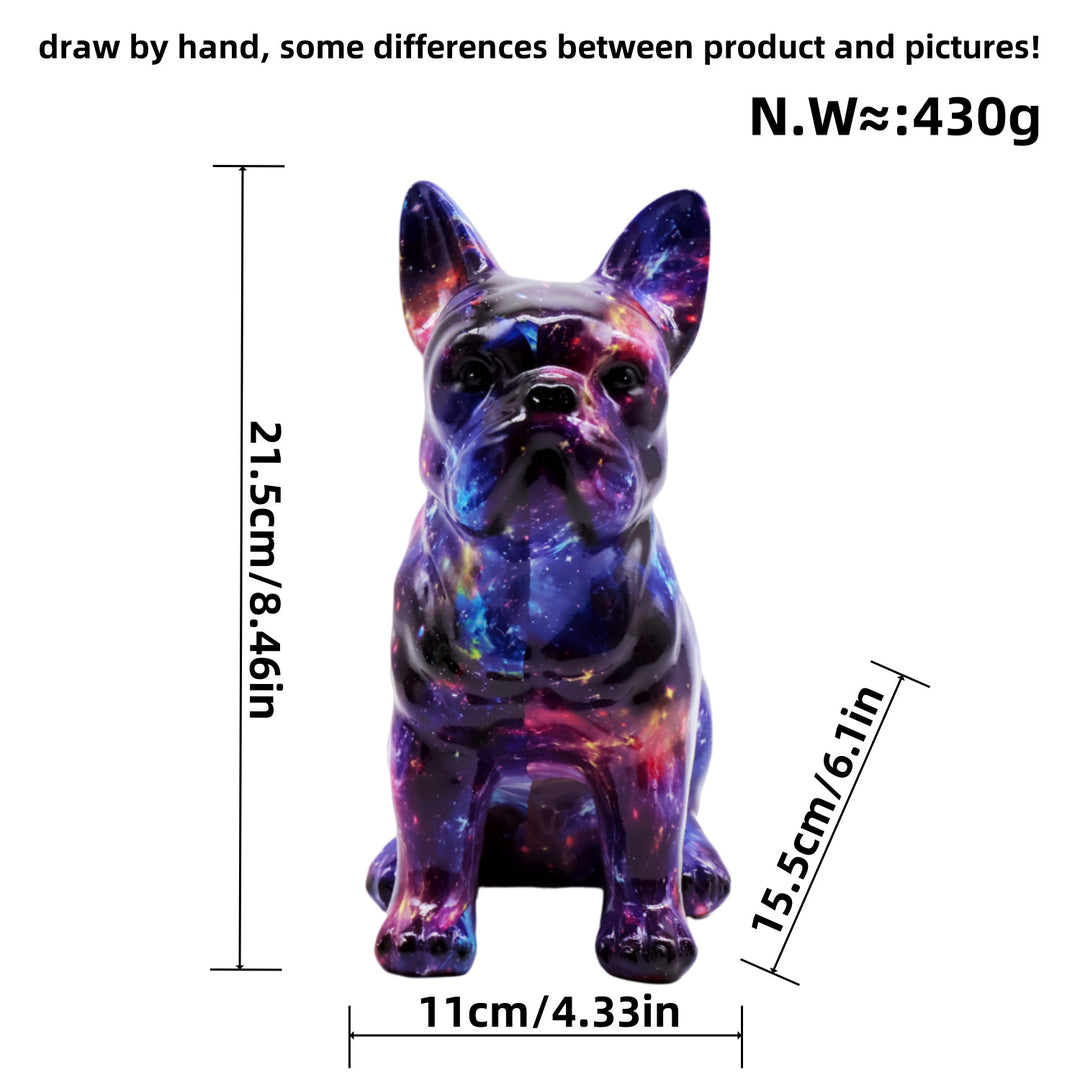 Artistically designed bulldog figure Kalsten