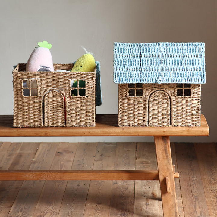 Charming storage basket in house design Kalsten