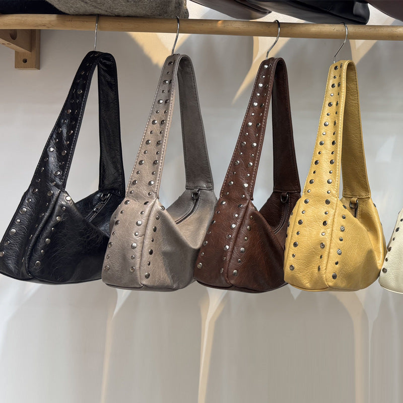 Contemporary Quilted Shoulder Bag