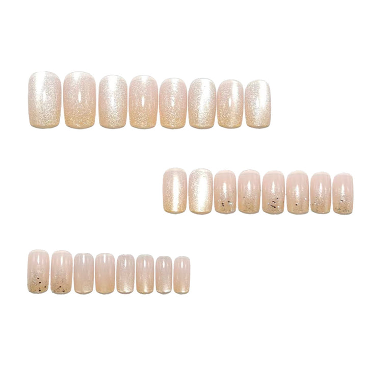 Artificial nails with elegant glitter accents Kalsten