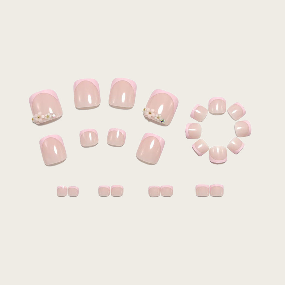 Nail Art Set with Floral Details Kalsten
