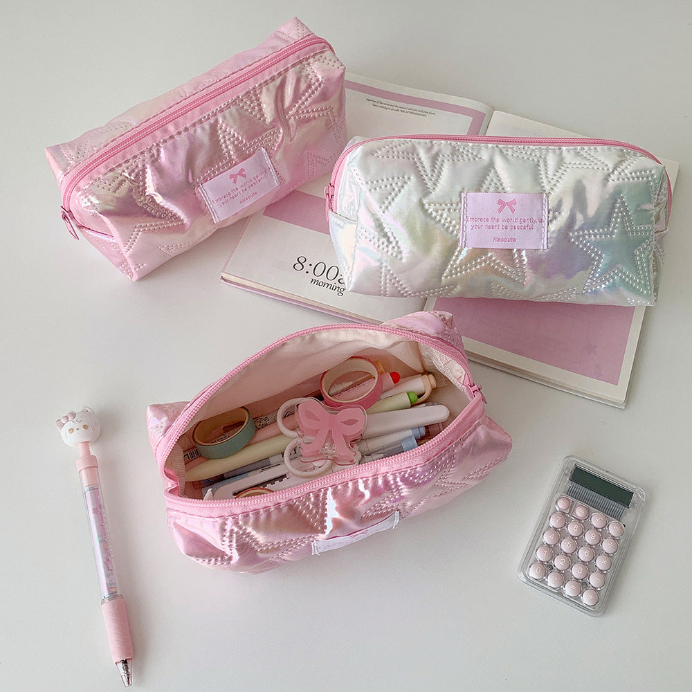 Elegant Quilted Pencil Case Kalsten