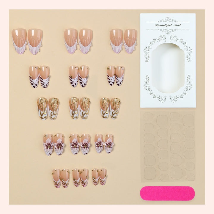 Artificial nail set with elegant design Kalsten