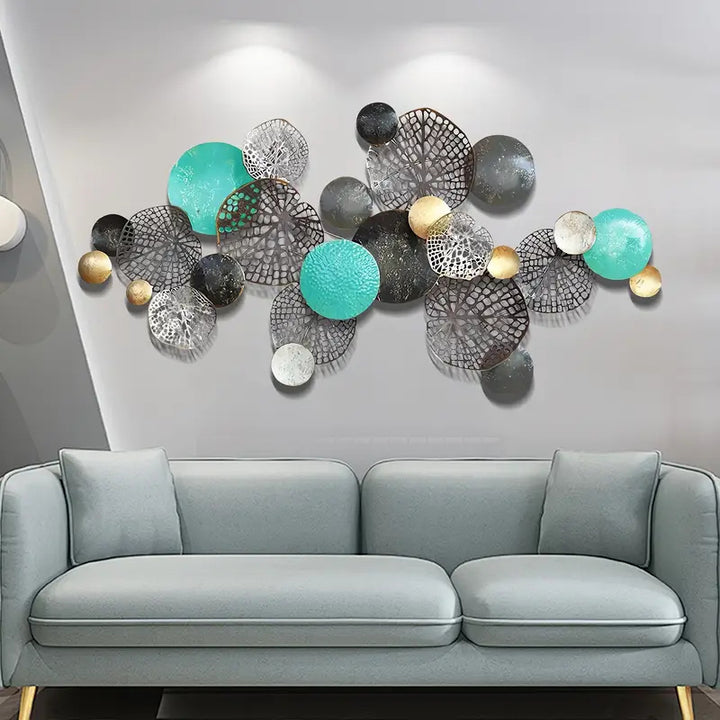 3D Geometric Metal Wall Art Sculpture Kalsten