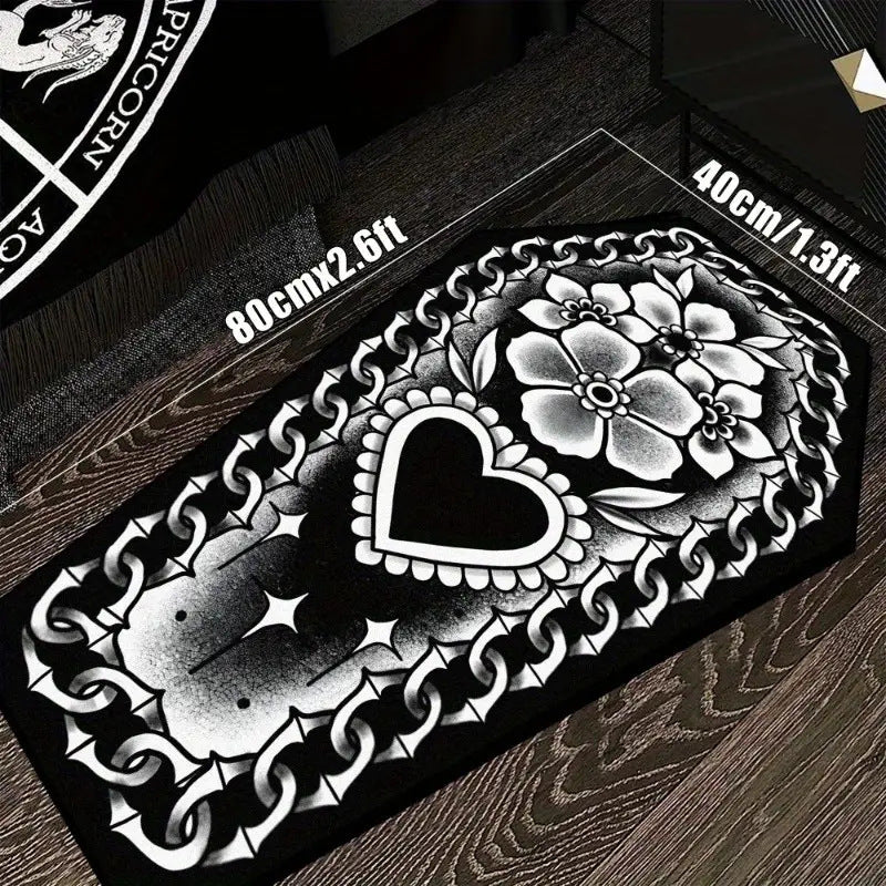 Skull-shaped Decorative Area Cotton