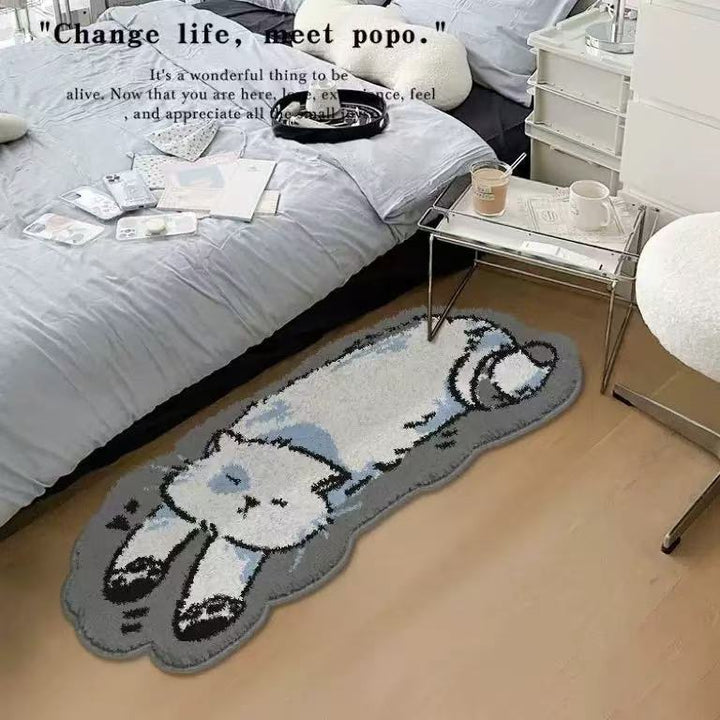 Cute Cat-Shaped Bath Mat