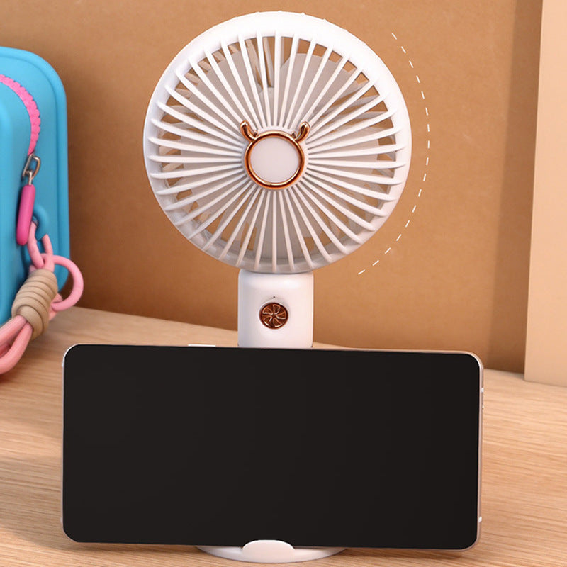 Ladies Portable Mini Fan with Swiveling Head Kalsten
