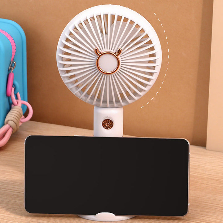 Ladies Portable Mini Fan with Swiveling Head Kalsten