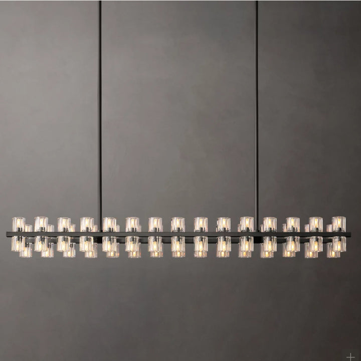 Modern Crystal Circle Chandelier