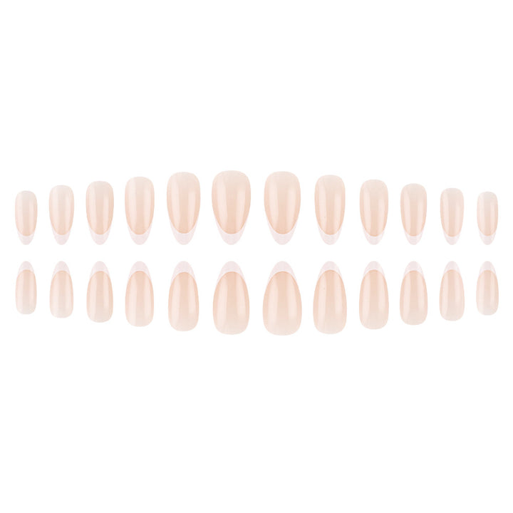 Elegant French Tip Stiletto Press-On Nails Kalsten