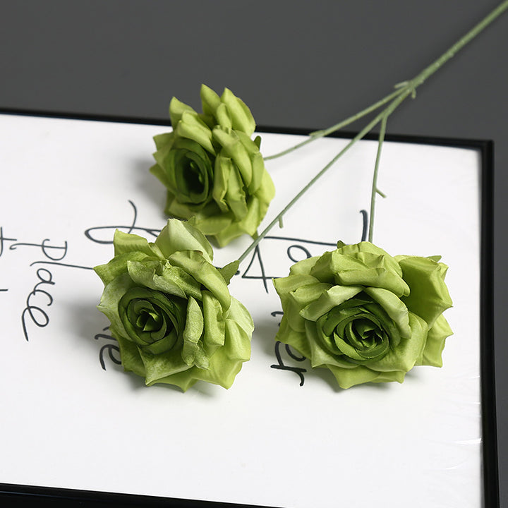 Decorative Faux Rose Stems for Home Decor
