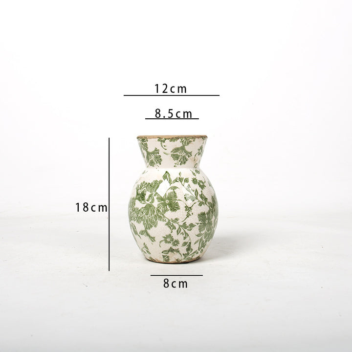Floral Ceramic Vase Kalsten