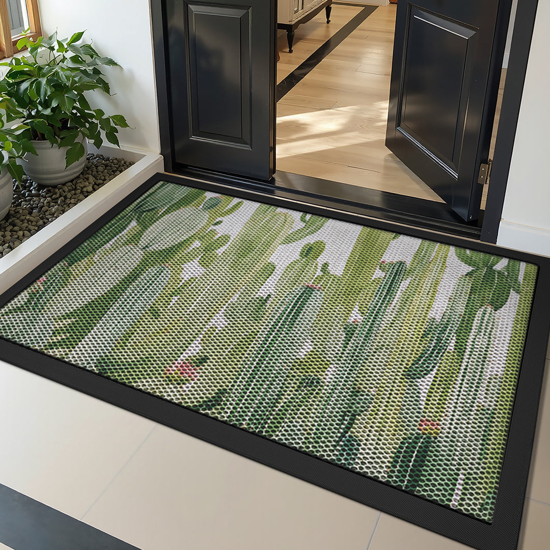 Decorative Geometric Entrance Mat Kalsten